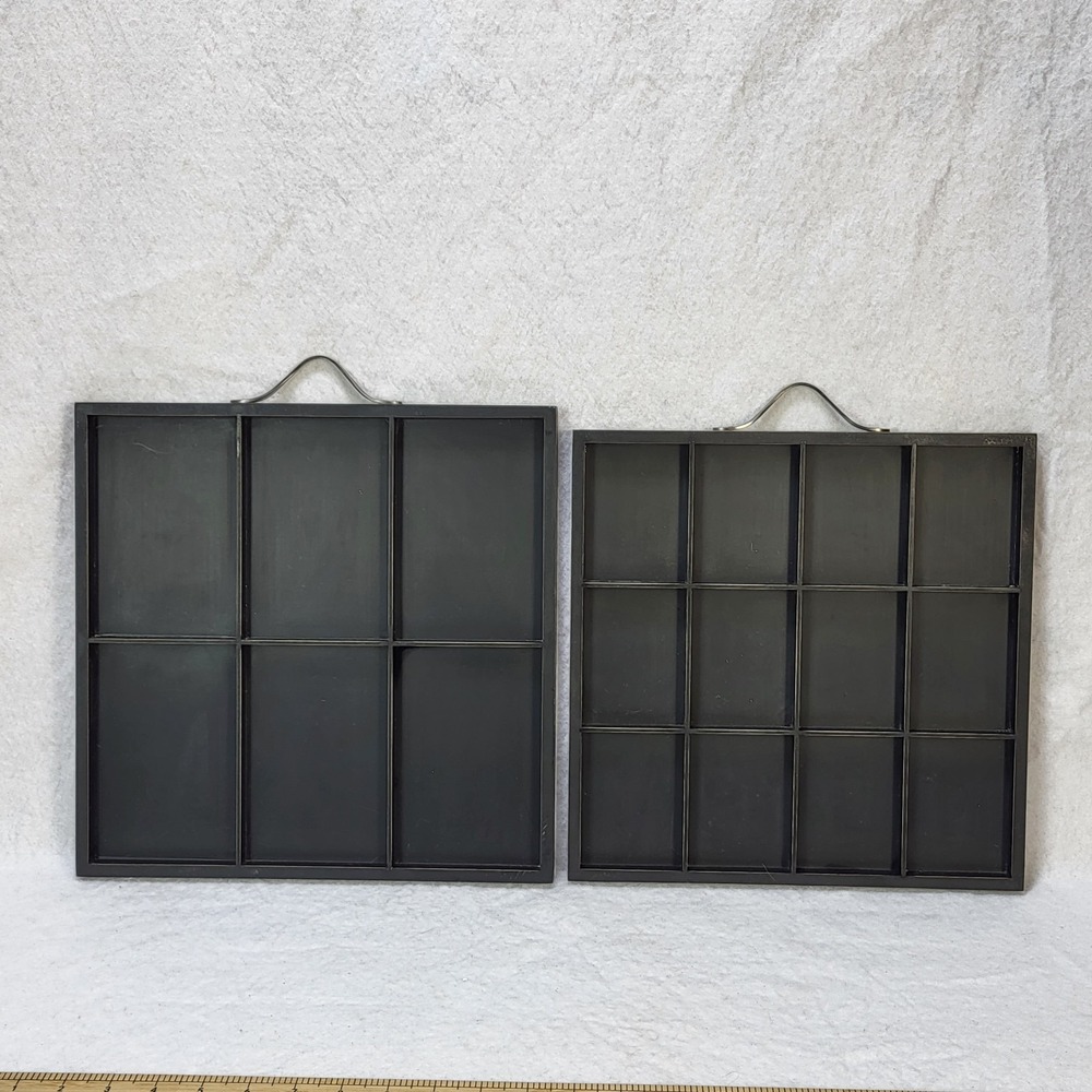 VTG 7 Gypsies Artist Printers Tray ATC & Photo Shadowbox Display 12 & 6 Block